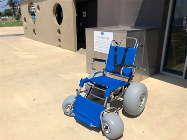 Waterfront - beach wheelchair